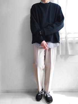「SENSION（センション）のアイテム」を使った、yoshiさん（メンズ・185cm）の秋コーディネート