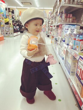 missymomoさん（キッズ・90cm）の春コーディネート