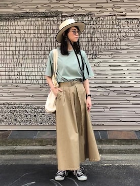 菅千代美(すがちよみ)さん(レディース・170cm)の春コーディネート