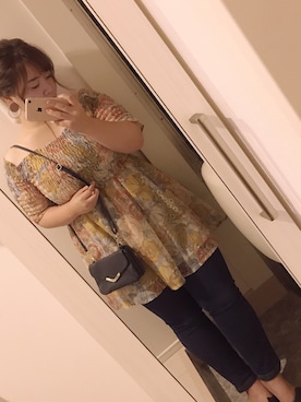 「dazzlin（ダズリン）のアイテム（チュニック）」を使った、waaaaamiさん（レディース・153cm）の秋コーディネート