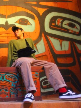 たかまるさん（メンズ・180cm）の冬コーディネート