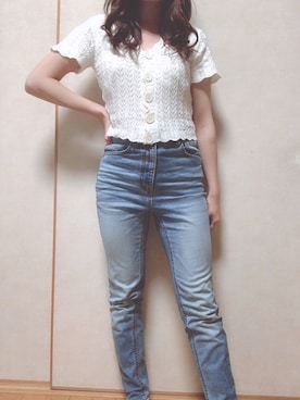 「Twinkle;pm（トゥインクルピーエム）のアイテム」を使った、チカちゃんさん（レディース・145cm）の夏コーディネート