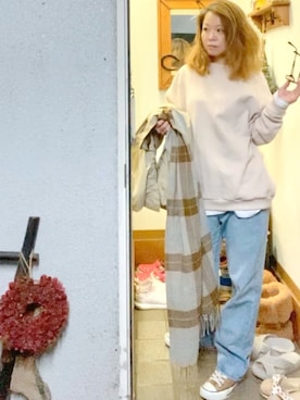 「AIGLE（エーグル）のアイテム（ジャケット/アウター）」を使った、hitoeさん（レディース・162cm）の春コーディネート