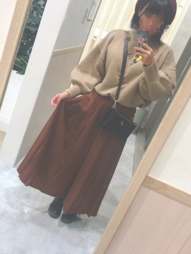 ちぃさん（レディース・156cm）の秋コーディネート