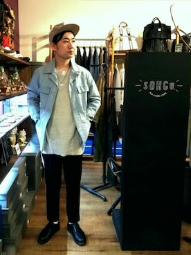 可藤陽介さんのコーディネート