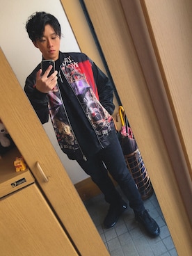 「CIVARIZE（シヴァーライズ）のアイテム（ジャケット/アウター）」を使った、Yuki さん（メンズ・170cm）の冬コーディネート
