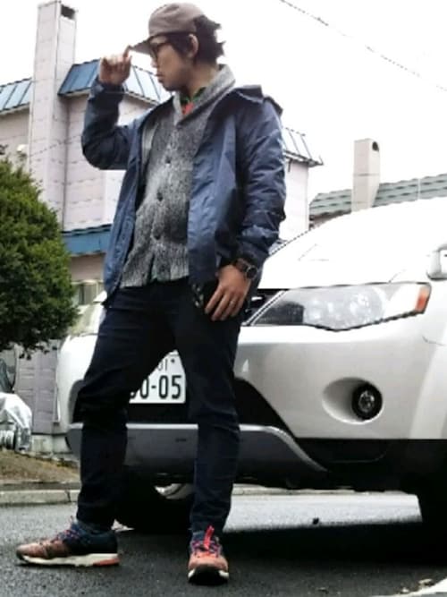 シンプルプランのカーズ Columbiaのスニーカーを使ったコーディネート Wear