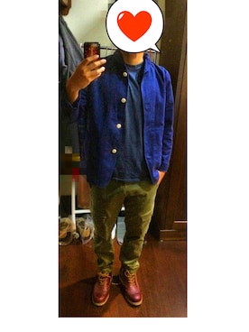 「BENETTON (UNITED COLORS OF BENETTON)（ベネトンユナイテッドカラーズオブベネトン）のアイテム（その他パンツ）」を使った、Isseyさん（メンズ・167cm）の春コーディネート