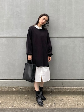 makotoさん（レディース・158cm）の秋コーディネート