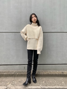 makotoさん(レディース・158cm)の冬コーディネート