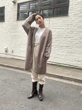 makotoさん（レディース・158cm）の冬コーディネート