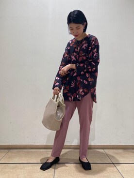 岩根　雪奈さん（レディース・166cm）の春コーディネート