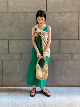 岩根 雪奈さん(レディース・166cm)の夏コーディネート