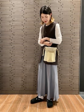 岩根 雪奈さん(レディース・166cm)の秋コーディネート