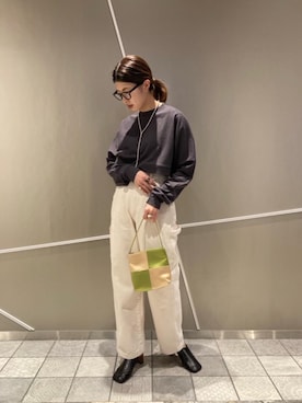 岩根 雪奈さん(レディース・166cm)の冬コーディネート