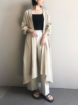 m.a.k.oさん（レディース・166cm）の春コーディネート
