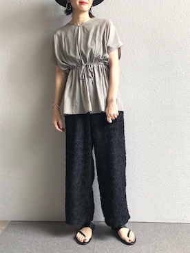 m.a.k.oさん（レディース・166cm）の夏コーディネート