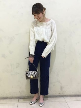 吉田さん（レディース・163cm）の秋コーディネート