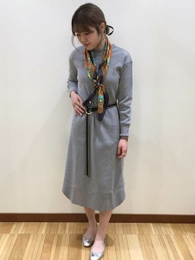 吉田さん(レディース・163cm)の冬コーディネート