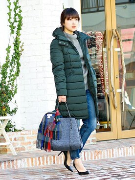 ARKnets STAFFさん（レディース・160cm）の冬コーディネート