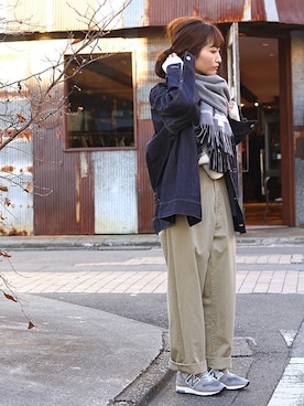 ARKnets STAFFさん（レディース・155cm）の冬コーディネート