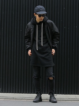 ARKnets STAFFさん（メンズ・169cm）の冬コーディネート