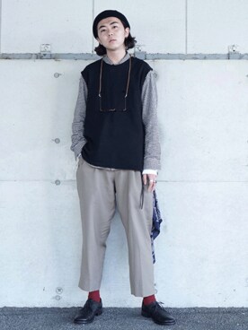 ARKnets STAFFさん(メンズ・178cm)の春コーディネート
