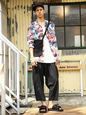 ARKnets STAFFさん（メンズ・184cm）の春コーディネート