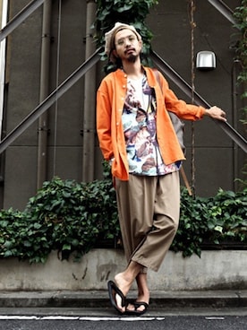 ARKnets STAFFさん（メンズ・183cm）の夏コーディネート