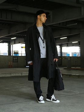 「TEATORA（テアトラ）のアイテム（ジャケット/アウター）」を使った、ARKnets STAFFさん（メンズ・179cm）の夏コーディネート