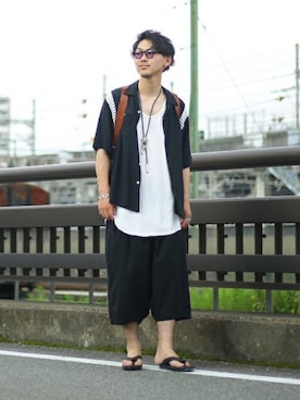 ARKnets STAFFさん(メンズ・175cm)の夏コーディネート