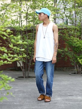 ARKnets STAFFさん(メンズ・173cm)の夏コーディネート