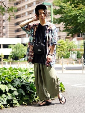 ARKnets STAFFさん（メンズ・168cm）の夏コーディネート