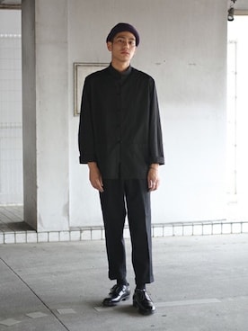 「WP（ダブリューピー）のアイテム（パンツ）」を使った、ARKnets STAFFさん（メンズ・173cm）の夏コーディネート