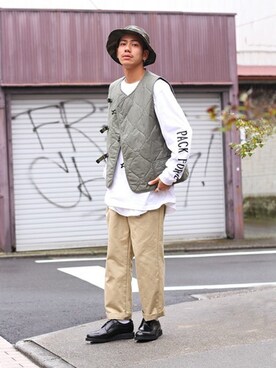 ARKnets STAFFさん（メンズ・173cm）の秋コーディネート