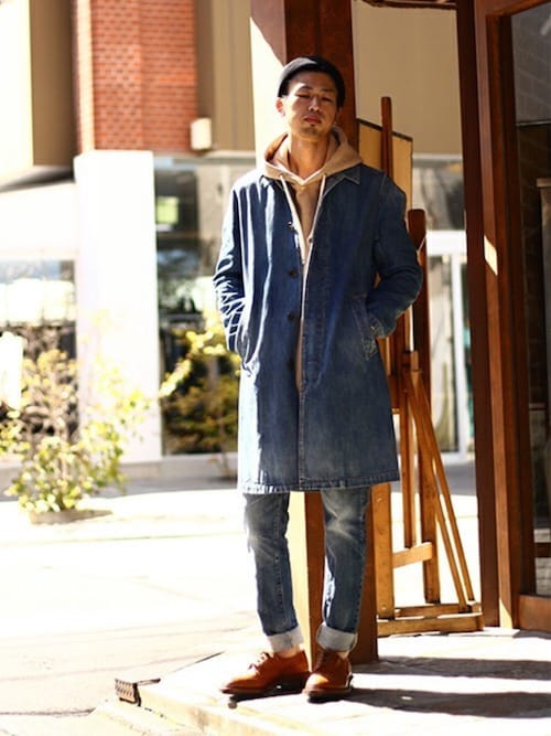 Mackintosh（マッキントッシュ）の「DENIM - SINGLE BREASTED COAT