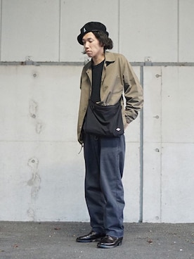 「marka（マーカ）のアイテム（ブルゾン）」を使った、ARKnets STAFFさん（メンズ・168cm）の秋コーディネート