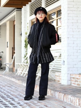 ARKnets STAFFさん(レディース・165cm)の冬コーディネート