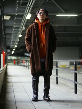 ARKnets STAFFさん（メンズ・175cm）の冬コーディネート