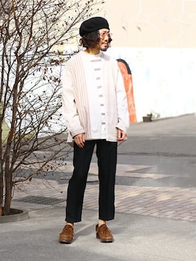 ARKnets STAFFさん（メンズ・177cm）の冬コーディネート