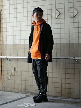「marka（マーカ）のアイテム（ブルゾン）」を使った、ARKnets STAFFさん（メンズ・175cm）の春コーディネート