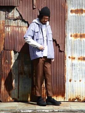 ARKnets STAFFさん（メンズ・177cm）の春コーディネート