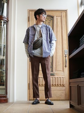 ARKnets STAFFさん（メンズ・175cm）の春コーディネート