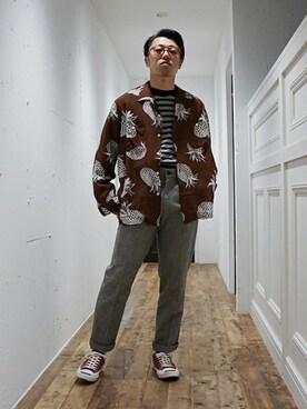 ARKnets STAFFさん（メンズ・168cm）の春コーディネート