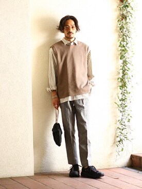 ARKnets STAFFさん（メンズ・175cm）の春コーディネート