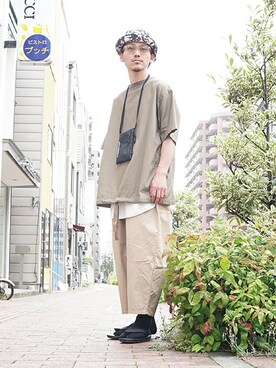 ARKnets STAFFさん(メンズ・175cm)の夏コーディネート