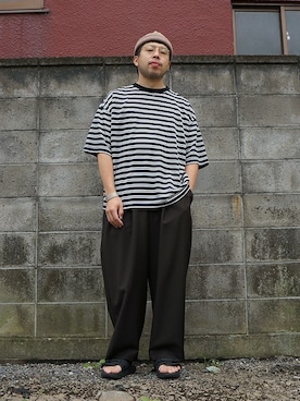 ARKnets STAFFさん（メンズ・174cm）の夏コーディネート