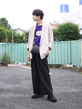 ARKnets STAFFさん（メンズ・181cm）の夏コーディネート