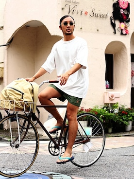 「COMFY OUTDOOR GARMENT」｜ARKnets STAFFさん（メンズ・170cm）の夏コーディネート