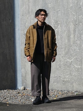 ARKnets STAFFさん(メンズ・175cm)の冬コーディネート